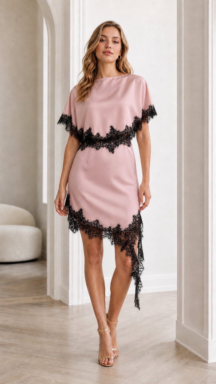 Front view of pink color variant